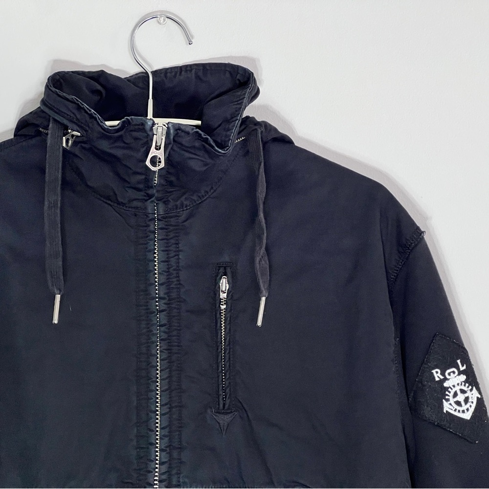 Polo by Ralph Lauren Convertible Hooded Performance Jacket – Black, L - Picture 5 of 7